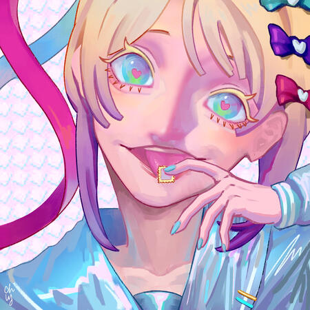 soft rendered headshot